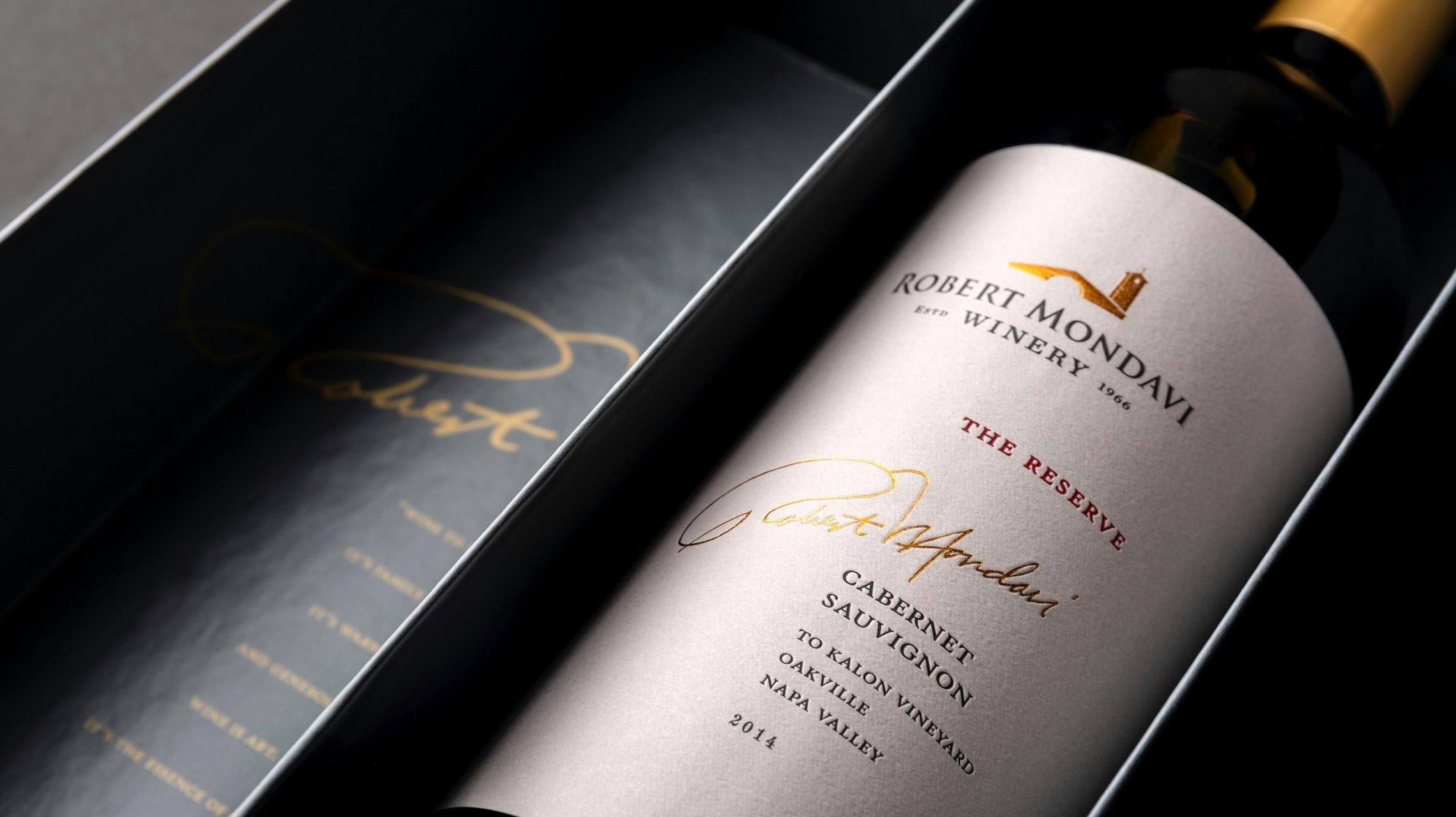 Robert Mondavi Winery: The Reserve Release Kit