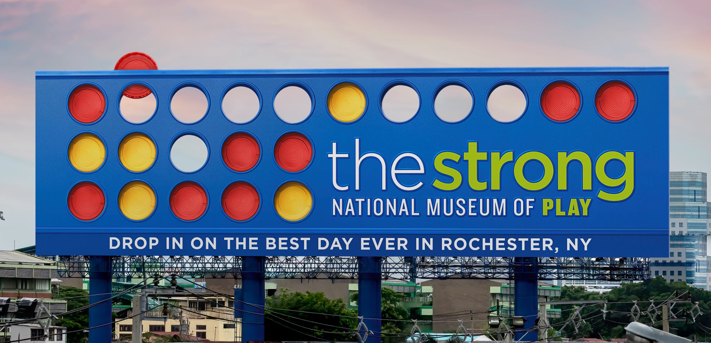Strong Crayon billboard
